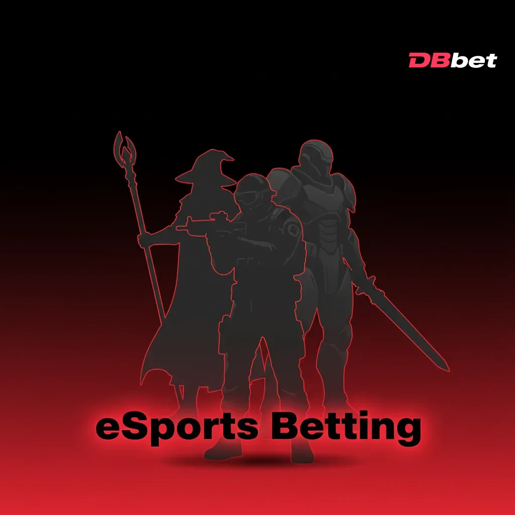 eSports betting odds on Dota 2, CS 2, StarCraft, and League of Legends with pre-match and live markets on DBBet