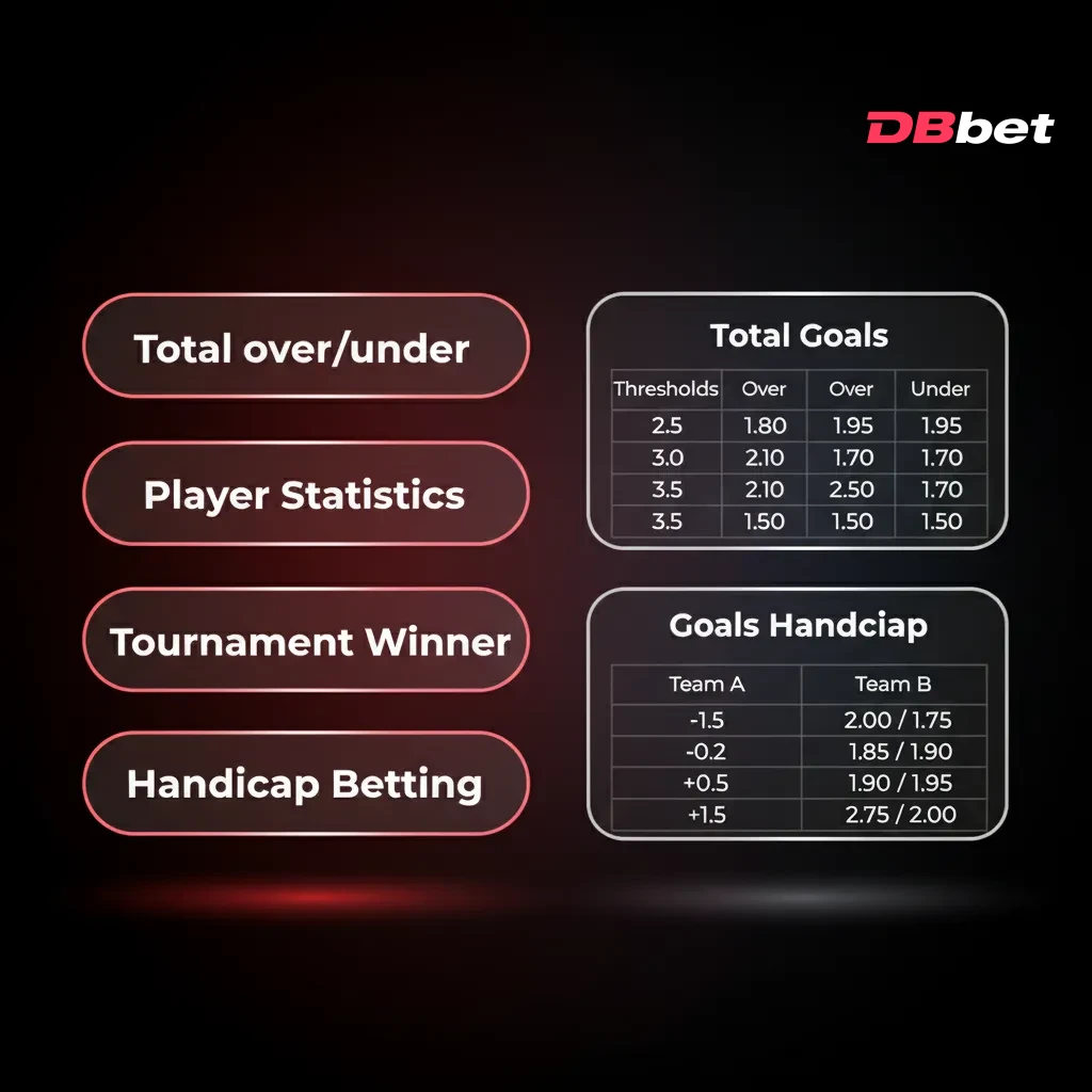 Infographic of bet types: Single (stake x odds), Express (all picks must win), System (partial wins pay); choose by risk.