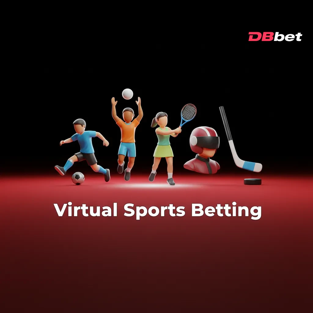 Virtual sports betting interface with football, cricket, horse racing, and tennis; 24/7 RNG results and quick cycles.