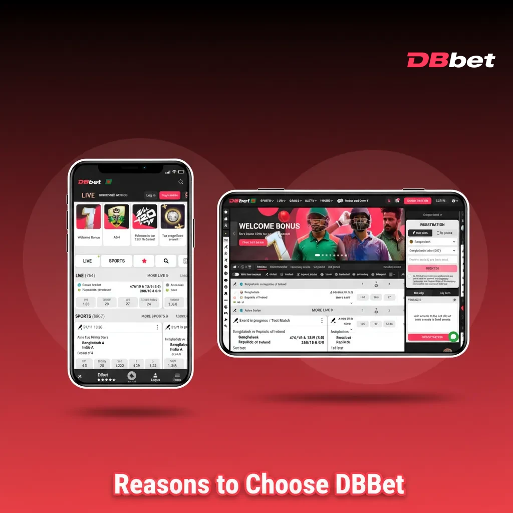 DBBet promo: competitive cricket/football odds, fast payments, mobile-first, clear bonuses, 24/7 support in Bangladesh.